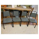 4 Padded Chairs