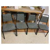 4 Padded Chairs