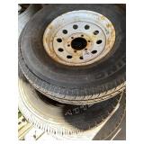 Spare Tires Set of 3 with 1 Rim