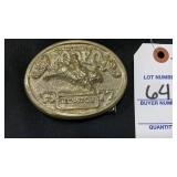 Hesston NFR Silver Award 1977 Belt Buckle