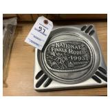 1993 National Finals Rodeo Ashtray