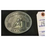Hesston National Finals Rodeo 1989 Belt Buckle