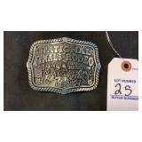 Hesston National Finals Rodeo 1999 Belt Buckle