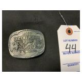 Hesston National Finals Rodeo 2001 Belt Buckle