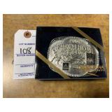 Mint 2001 NFR Hesston Belt Buckle