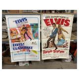 2 Elvis Vintage Movie Posters