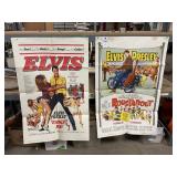 2 Elvis Vintage Movie Posters