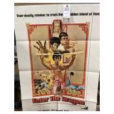 Vintage Bruce Lee Enter the Dragon Movie Poster