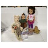 Vintage Dolls and Stuffed animals