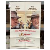 JOHN WAYNE Vintage Movie Poster