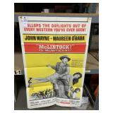 Vintage 'McClintock' Movie Poster