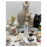 Ceramic Cat Decor & Salt n Pepper Shakers