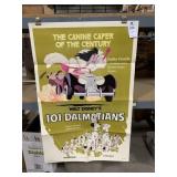 "101 Dalmatians" Vintage Movie Poster