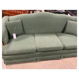 Upholstered Green Couch