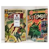 Vintage DareDevil & G.I. Combat Comics