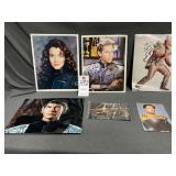 Star Trek Signed Photo and Post Cards