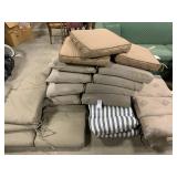 Assorted Outdoor Cushions