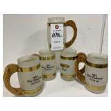 Vintage John Zink Special Mugs Set of 5