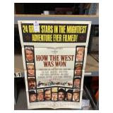 'How the West Was Won' Vintage Movie Poster