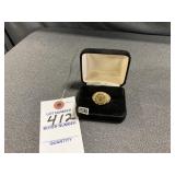 14 Kt HGE, Mens Size 11 Ring