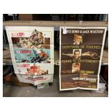 2 Vintage James Bond Movie Posters