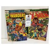 Vintage Marvel Comics X-Men & Invaders