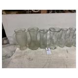 Assorted Glass Vases