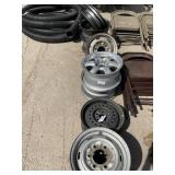 10 Assorted Vehicle Wheels