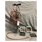 Type 878 Dry Air Pump, Air Hose & Assorted