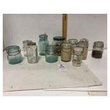 Antique Mason Jars