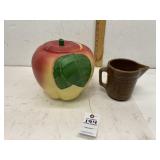 USA Pottery Pitcher & Cookie Jar