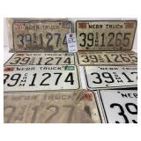 Nebraska Commercial Truck Plates