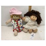 2 Vintage Cabbage Patch Dolls