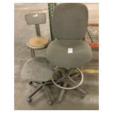 Chairs (1 Folding,1Metal Bar Chair,2 Roller)