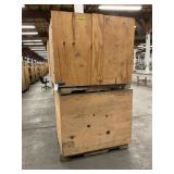 (2) VERY LARGE Powder Boxes w/ Spring Doors.