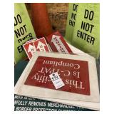 Safety Signs, Cones & Heavy Duty Paper Cutter