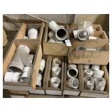 Assorted PVC Pipe Parts