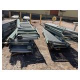 2 Pallets of Industrial Roller Rack