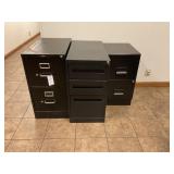 Assorted Filing Cabinets