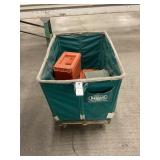 Cart W/Empty First Aid Kits