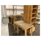 Assorted Benches And Shelves