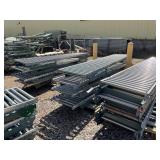 3 Pallets of Industrial Roller Rack