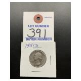 1951-S Washington Quarter