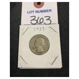 1937 Washington Quarter