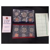 1993 U.S. Mint Uncirculated Coin Set