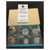 1970 US Mint Uncirculated Coin Set