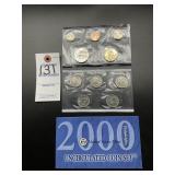 2000 US Philadelphia Mint Uncirculated Set