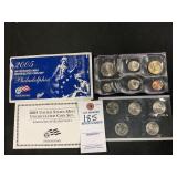 2005 U.S. Mint Uncirculated Coin Set