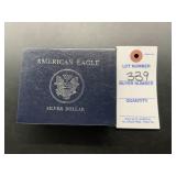 2001 American Eagle Silver Dollar