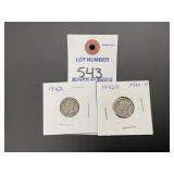 1942 And 1942-D Mercury Dime